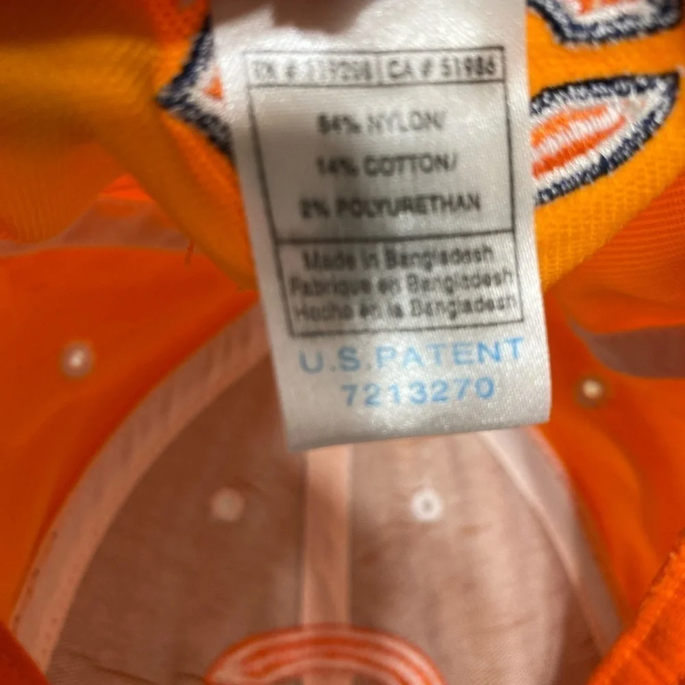 Chicago Bears NFL Reebok‎ Apparel Orange Hat One Size - Picture 6 of 6
